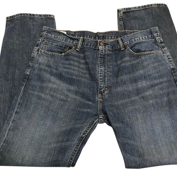 Levi's 505 Jeans Men’s Size 38x34 Classic Original Fit Straight Leg Denim - Picture 6 of 9